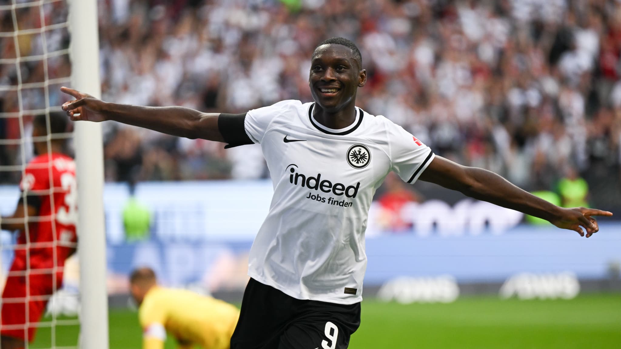 La joie de Randal Kolo Muani La joie de Randal Kolo Muani