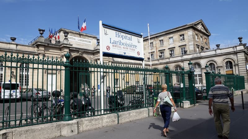 L'hôpital Lariboisière (10e arorndissement) 