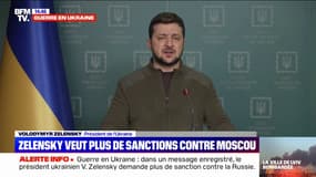 Volodymyr Zelensky: "Nous avons réussi à sortir 130 personnes" du théâtre bombardé à Marioupol