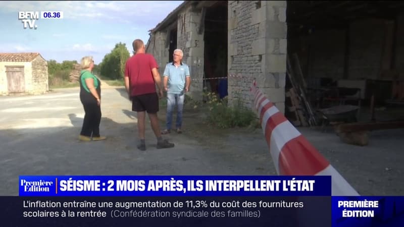 Deux-Sèvres: deux mois après le séisme, 8 communes attendent toujours la reconnaissance d'état de catastrophe naturelle