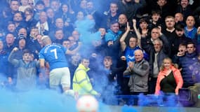Richarlison lors d'Everton-Chelsea (1-0). 