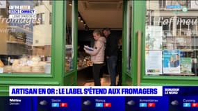 Hauts-de-France: le label "artisans en or" s'étend aux fromagers