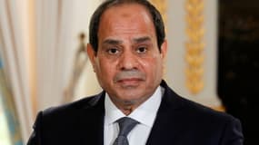 Le président égyptien t Abdel Fattah al-Sisi le 24 octobre 2017