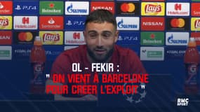 OL - Fekir : "On vient à Barcelone pour créer l'exploit"