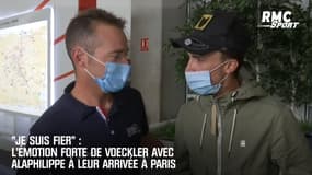 "Je suis fier" : L'émotion forte de Voeckler avec Alaphilippe à leur arrivée à Paris