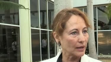 Ségolène Royal, le 4 décembre 2016, à Cuba lors des funérailles de Fidel Castro.