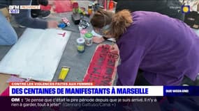 Marseille: des centaines de personnes contre les violences faites aux femmes 