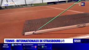 Tennis: les derniers préparatifs avant les Internationaux de Strasbourg