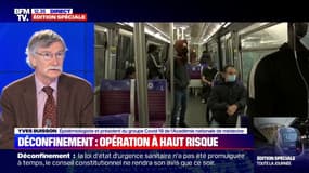 Le Pr Yves Buisson recommande de "ne pas parler" et de "garder la bouche fermée" dans les transports