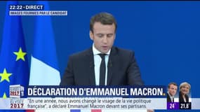 Macron: "Je me dois d'aller au-delà et de rassembler tous les Français"