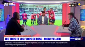 Ligue 1: les tops et les flops de Lille-Montpellier