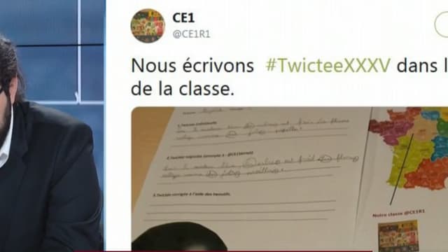 #Magnien: Une classe de CE1 communique Twitter