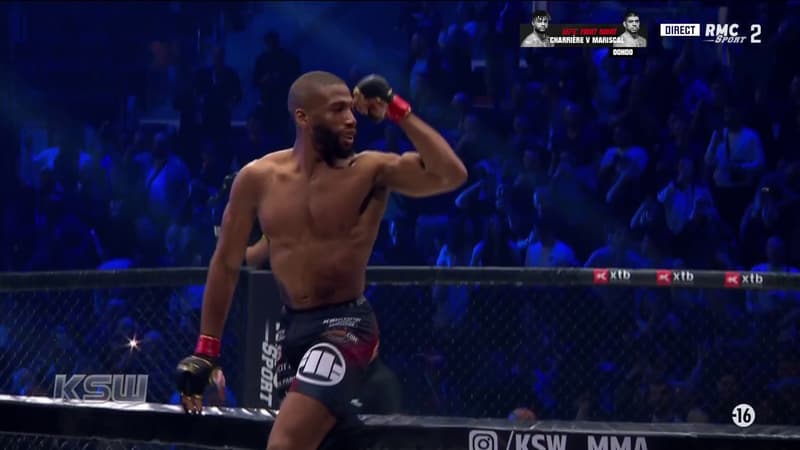 Salahdine Parnasse vainqueur au KSW Paris, 6 avril 2024