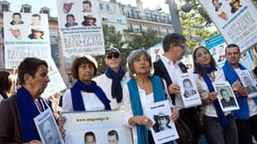 Rassemblement pour les otages au Sahel à Marseille, le 21 septembre.