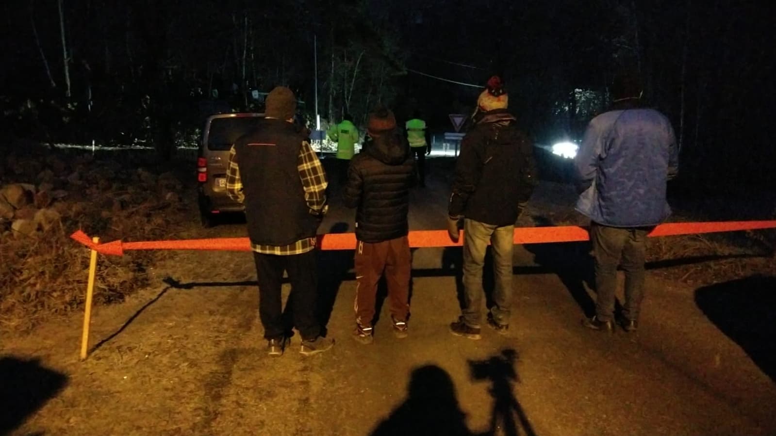 Les spectateurs se sont glissés dans les forêts, au-dessus de la Bréole, pour assister à la 15e spéciale du Rallye Monte-Carlo ce dimanche 28 janvier 2024