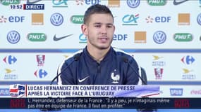 Lucas Hernandez : "Thierry Henry a été une icône du foot. Si on gagne, il sera content aussi car c'est avant tout un Français !" 