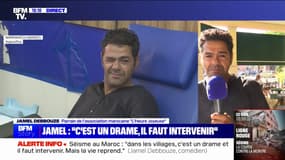 "Il y a un élan de solidarité absolument incroyable" déclare Jamel Debbouze en direct de Marrakech