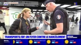 Île-de-France: des distributions de flyers pour lutter contre le harcèlement de rue et dans les transports