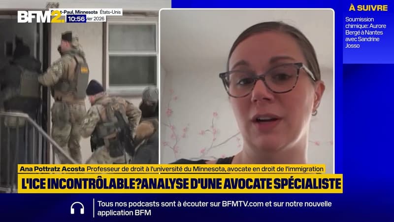 ICE à Minneapolis: "Cela a complètement bouleversé notre monde", témoigne Ane Pottratz Acosta, habitante de Minneapolis et avocate