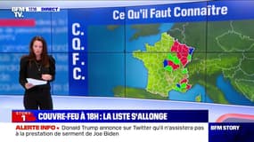 Le Cher, le Vaucluse et le Bas-Rhin vont passer en couvre-feu à 18h à partir de dimanche