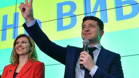 Volodymyr Zelensky a déjà été président, mais dans une série télévisée.