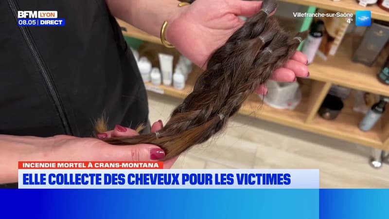 L'aide surprenante d'une coiffeuse du Beaujolais pour les victilmes de l'incendie mortel en Suisse