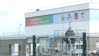Le centrale géothermique d'Électricité de Strasbourg, à Rittershoffen, le 23 mai 2024.