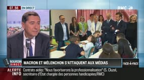 Brunet & Neumann : Macron et Mélenchon s'attaquent aux médias - 05/09