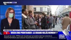 Respect des mesures sanitaires: pour Anne Souyris, "au bout d'un an, les gens ne savent plus très bien à quelle injonction obéir ou désobéir"