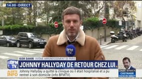Johnny Hallyday a quitté la clinique où il était hospitalisé pour retrouver son domicile