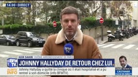 Johnny Hallyday a quitté la clinique où il était hospitalisé pour retrouver son domicile