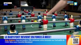 Nice : le baby-foot revient en force