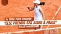 Roland-Garros : "Swiatek prend ses aises" salue Mauresmo pour sa 3e victoire en 4 ans