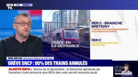 Story 1 : La SNCF prévoit d'annuler 90% des trains le jeudi 5 décembre - 03/12