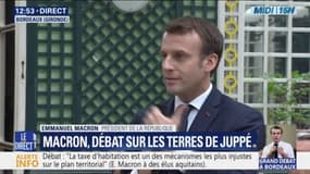 Emmanuel Macron: "La taxe d'habitation est un des mécanismes les plus injustes sur le plan territorial"
