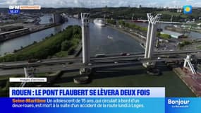 Rouen: le pont Flaubert se lèvera deux fois en raison de la Solitaire du Figaro Paprec