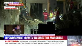 Marseille: "At least two buildings"close to the one that collapsed, will have to be destroyed or consolidated, says Jean-Pierre Cochet, deputy mayor