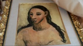 "Tête de jeune fille" (1906), oeuvre de Pablo Picasso d'une valeur estimée à plus de 25 millions d'euros