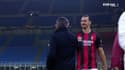 AC Milan - Lille : La belle accolade entre Ibrahimovic et Galtier
