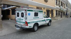 Illustration - Une ambulance des pompiers guatémaltèques