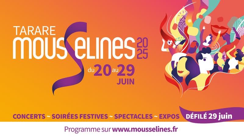 La Fête des Mousselines, du 20 au 29 juin