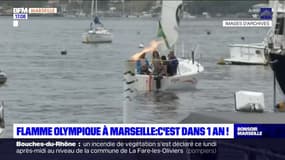 JO 2024: la flamme olympique arrivera dans un an par la mer