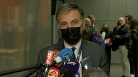 Le procureur général Jacques Dallest s'exprime après la condamnation de Nordahl Lelandais le 18 février 2022