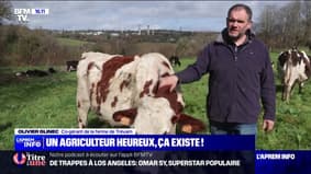 Agriculture: "Il ne s'agit pas de faire moins, mais de faire mieux", commente Olivier Glinec qui a sauvé son exploitation familiale
