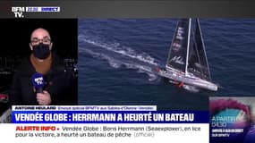 Vendée Globe: Boris Herrmann, en lice pour la victoire, a heurté un bateau de pêche 