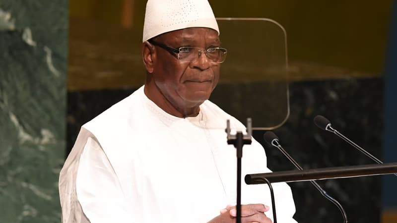 L'ancien président malien Ibrahim Boubacar Keita