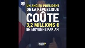 Combien coûtent à l'État les anciens présidents de la République ?