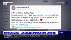 Eurockéennes 2023: le concert d'Indochine affiche complet