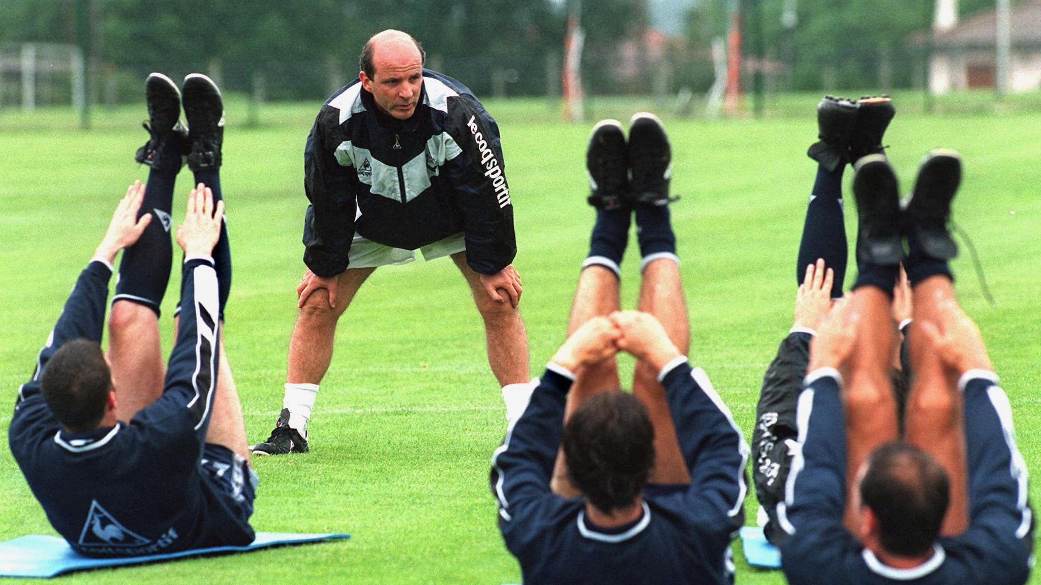 Guy Stéphan, entraîneur des Girondins, en juin 1997