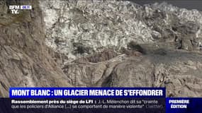 Un glacier du Mont Blanc menace de s'effondrer côté italien